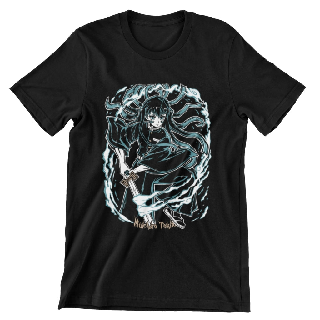 Polera Demon Slayer: Muichiro Tokito