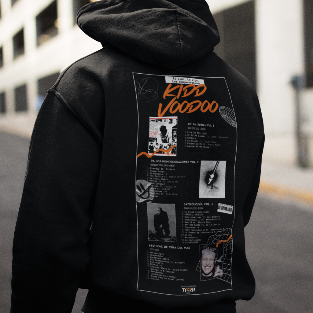 Hoodie Oversize: Kidd Voodoo - 2025 Edition