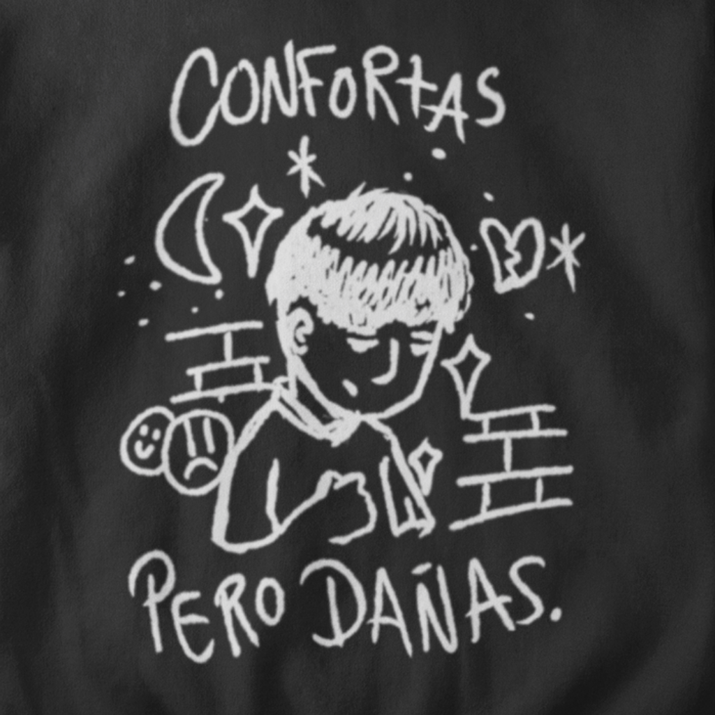 Hoodie Oversize: Kidd Voodoo - Confortas Pero Dañas