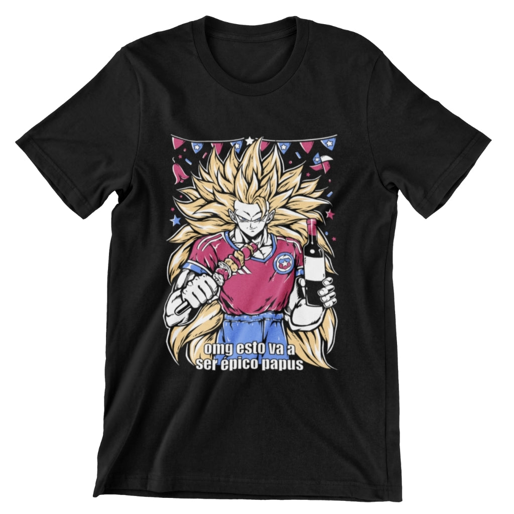 Polera Dragon Ball: Gokú Dieciochero
