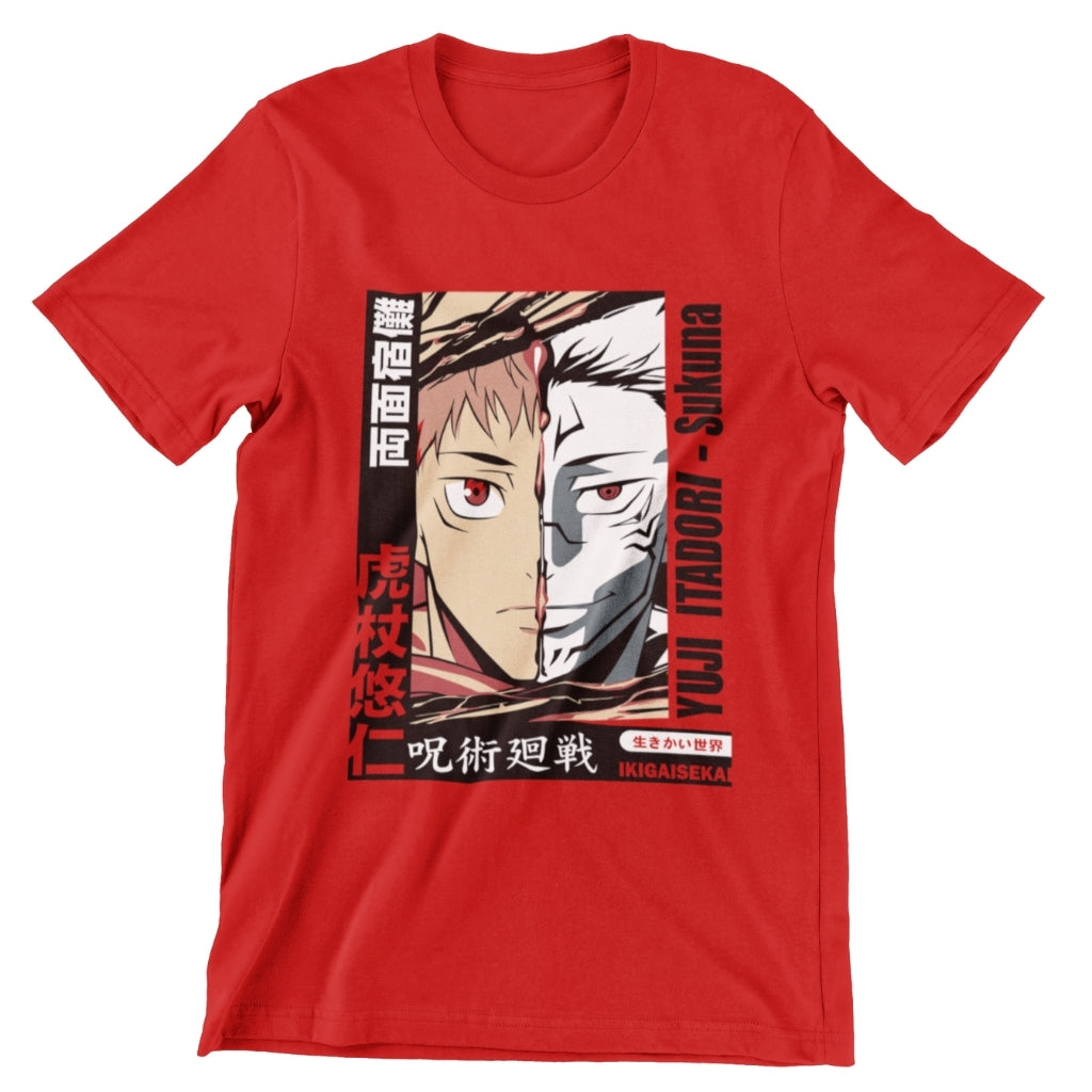 Polera Jujutsu Kaisen: Yuji Itadori &amp; Sukuna