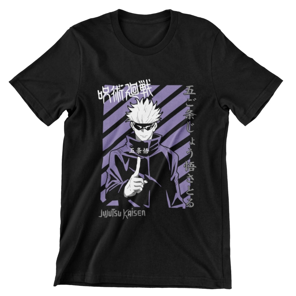 Polera Jujutsu Kaisen: Satoru Purple