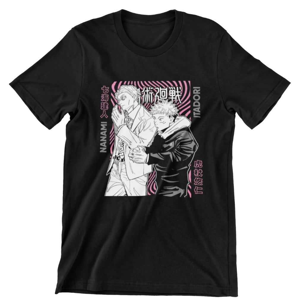 Polera Jujutsu Kaisen: Nanami e Itadori