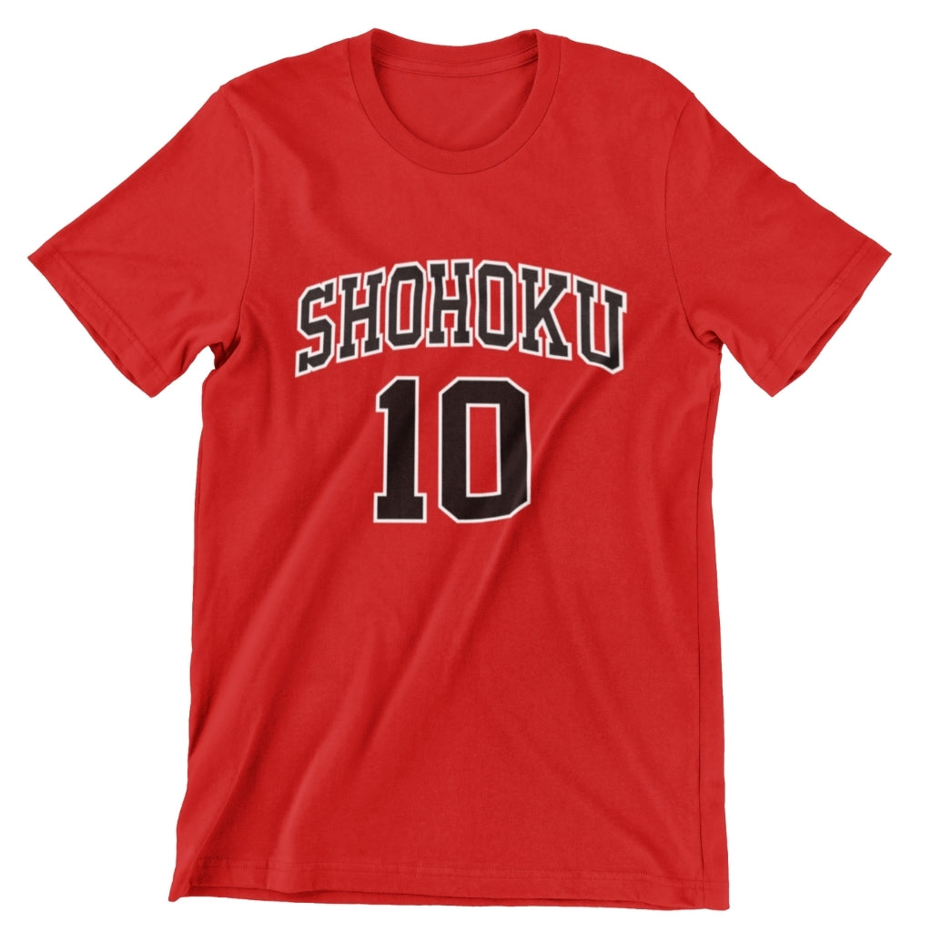 Polera Slam Dunk: Shohoku N° 10