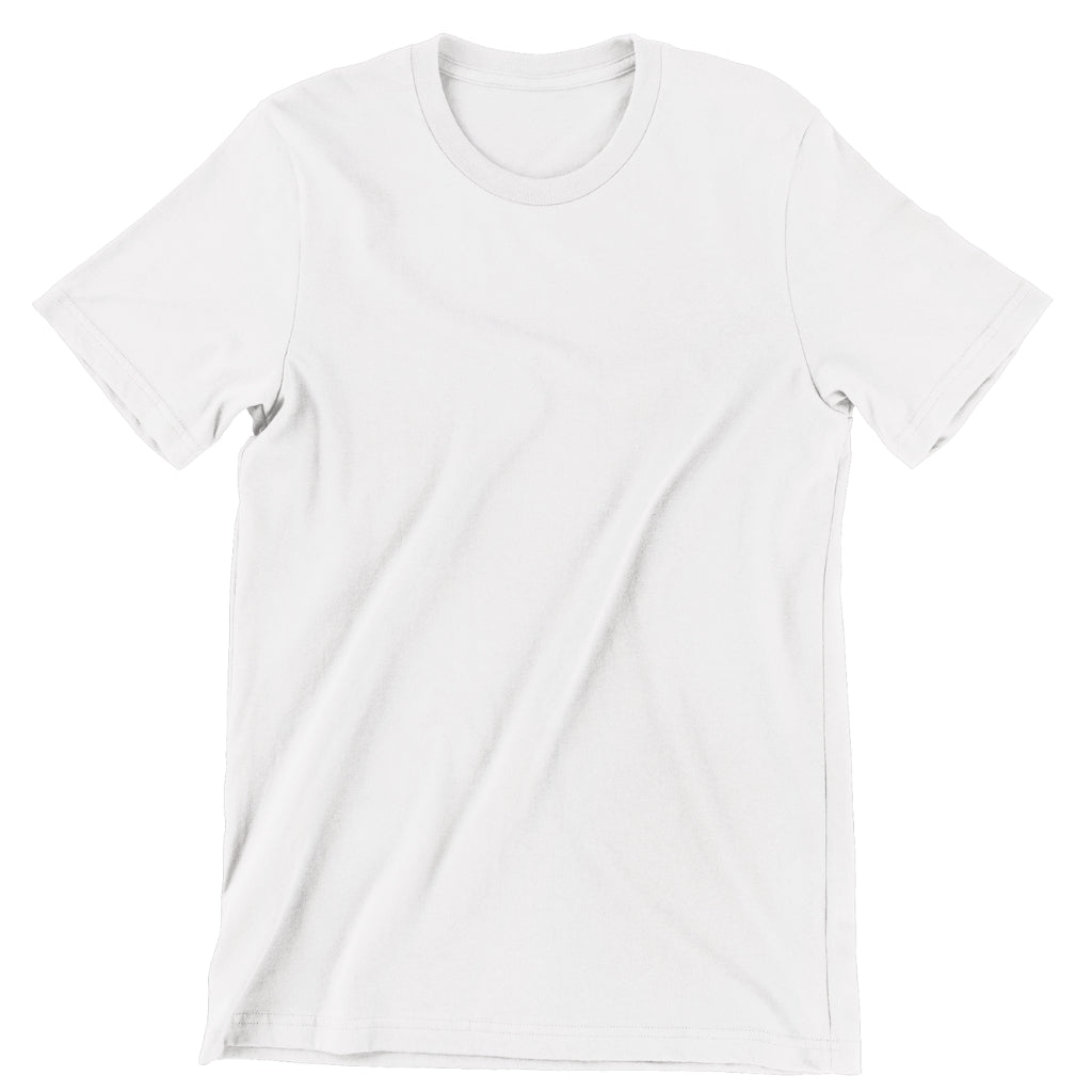 Polera básica algodón color blanco